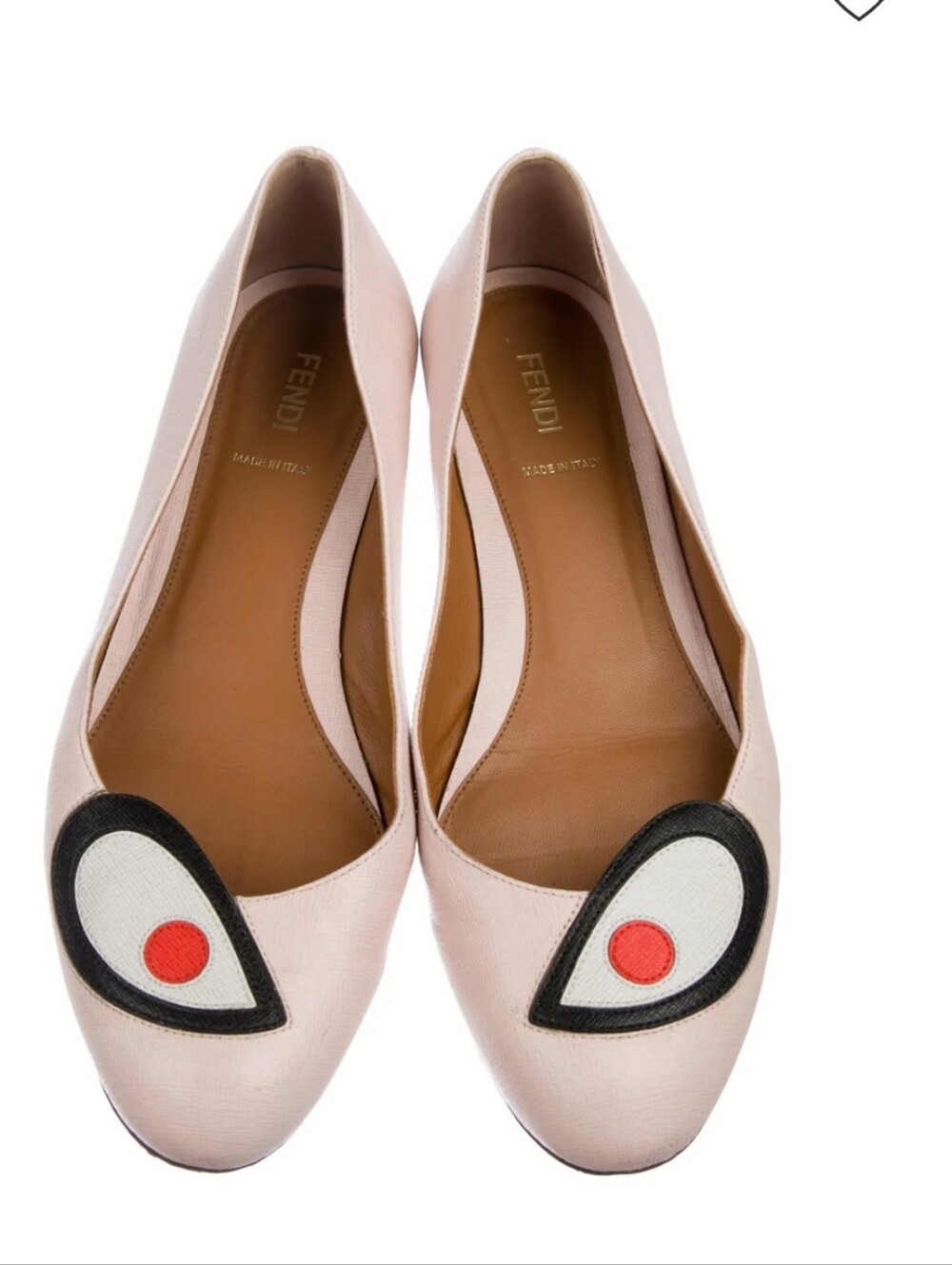FENDI MONSTER FLATS SIZE 9.5/39.5
